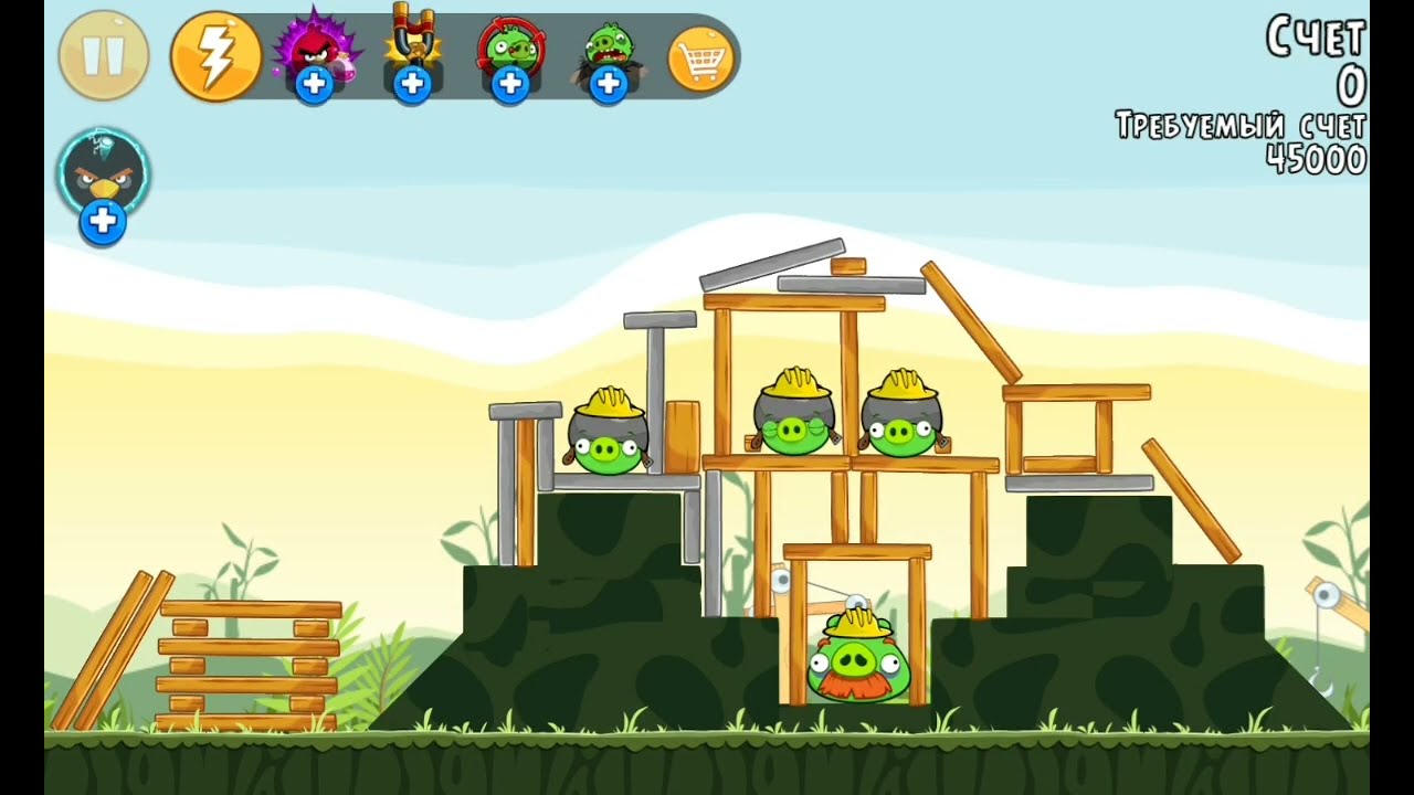 Прохождение игры angry birds эпизод mighty league 2 серия