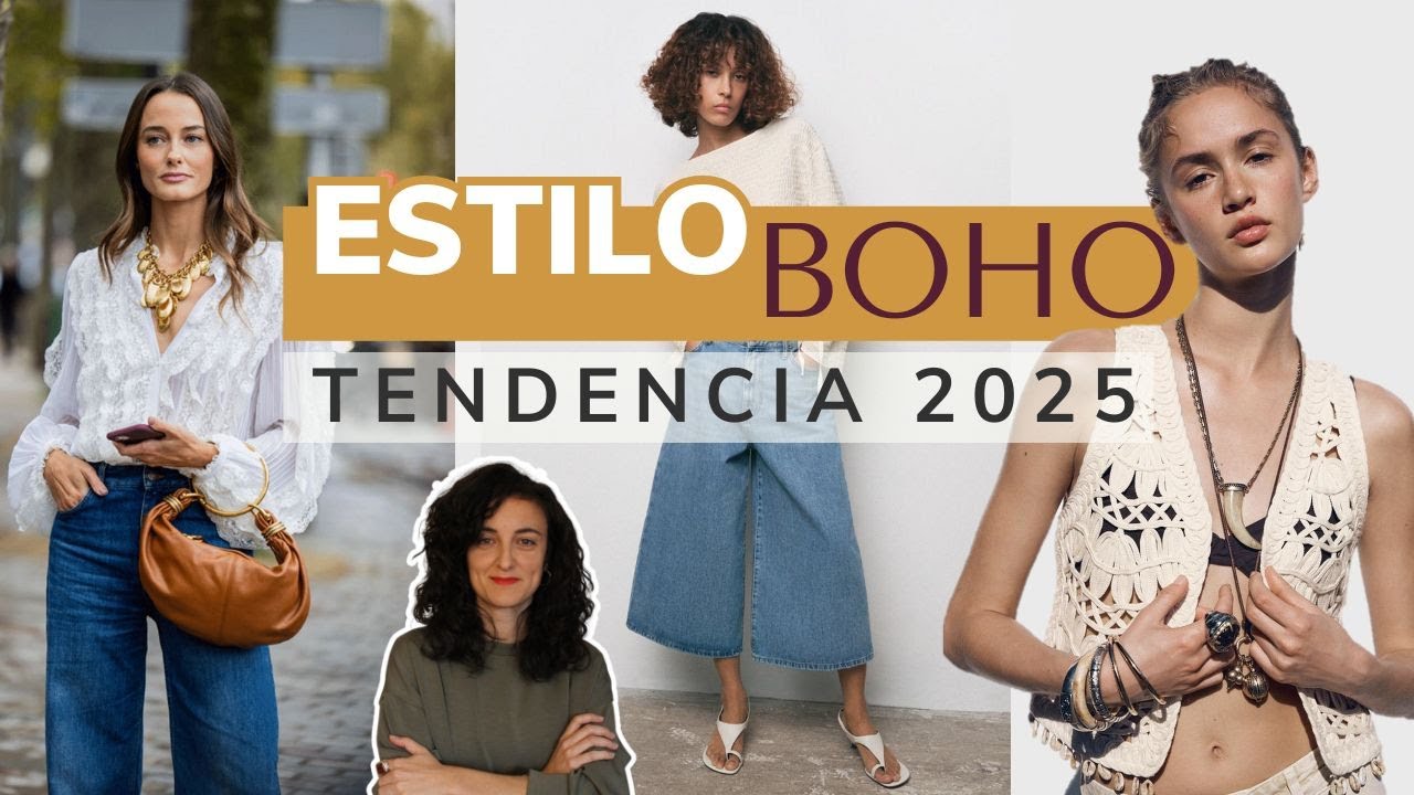 Estilo BOHO CHIC | Tendencia moda 2025 | C&oacute;mo se lleva | Joana Patikas