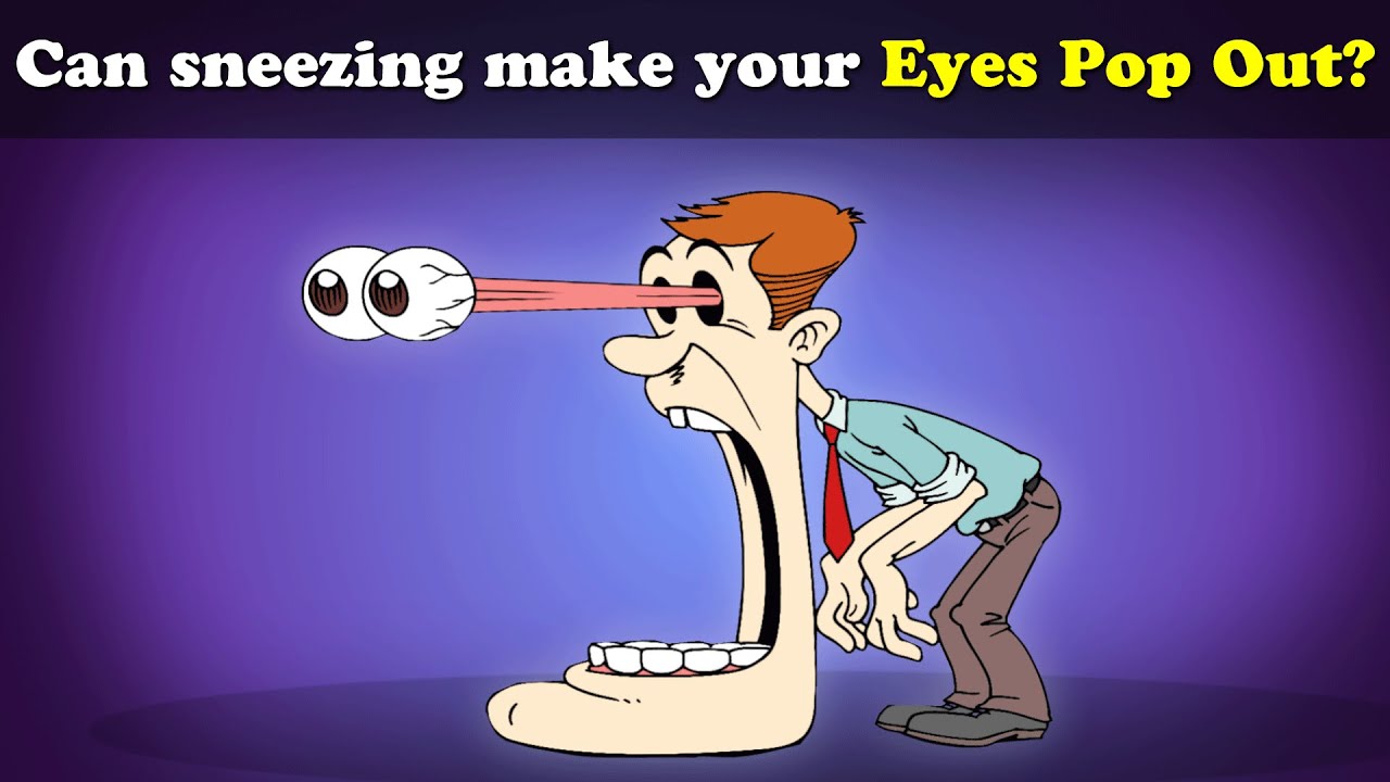 Can Sneezing Pop your Eyes Out? + more videos | #aumsum #kids #science #education #children