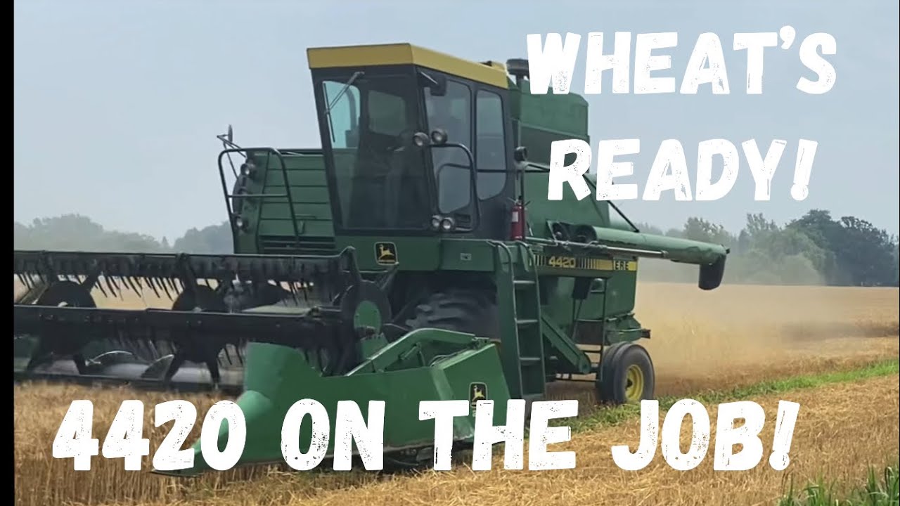 Around the Farm with JT.  Wheat is begun!