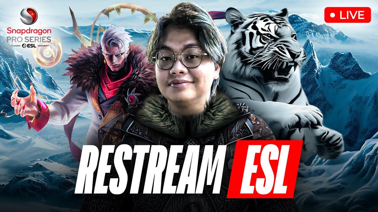 RESTREAM ESL EVOS HOLY VS TEAM FALCONS w/ @CoachStrateG @DerianAEdward