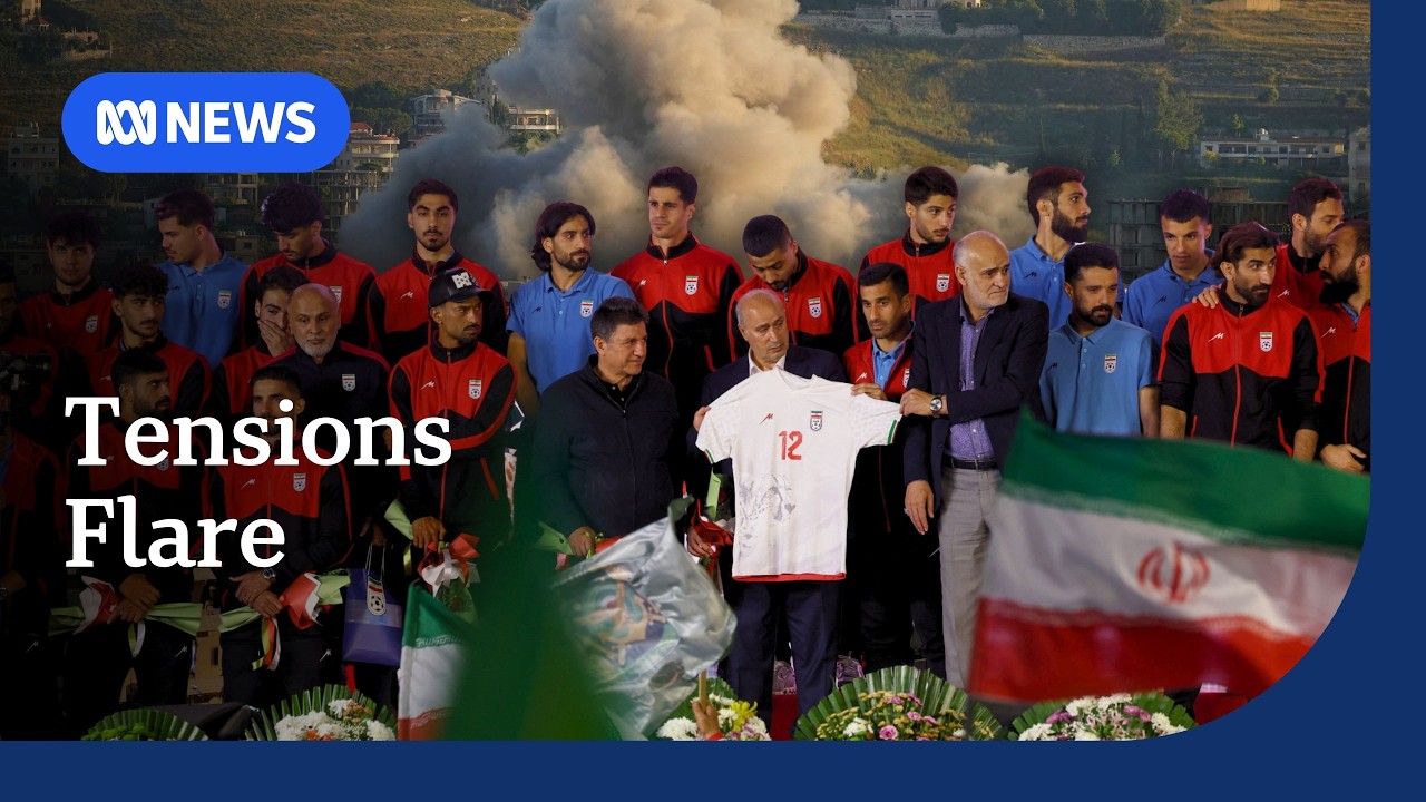Conflict flares amid visa tension for Iran's football team  | ABC NEWS