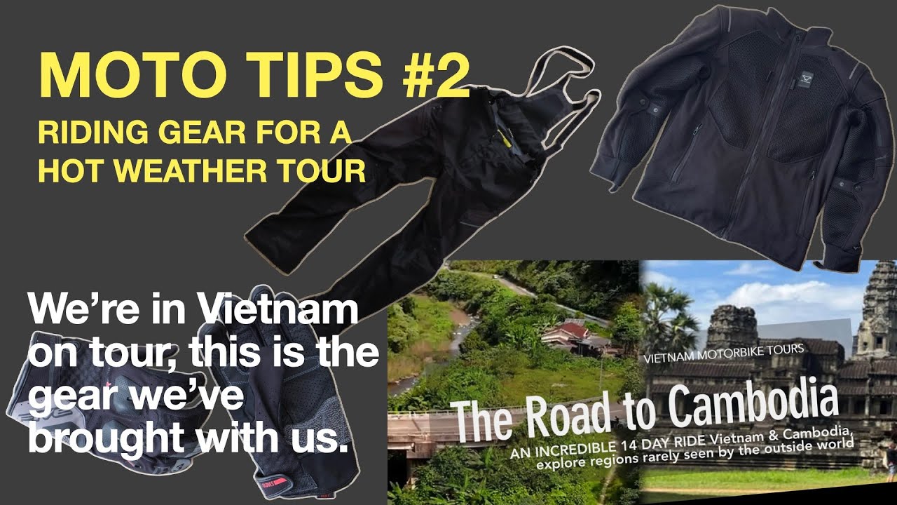 Riding gear for an overseas tour