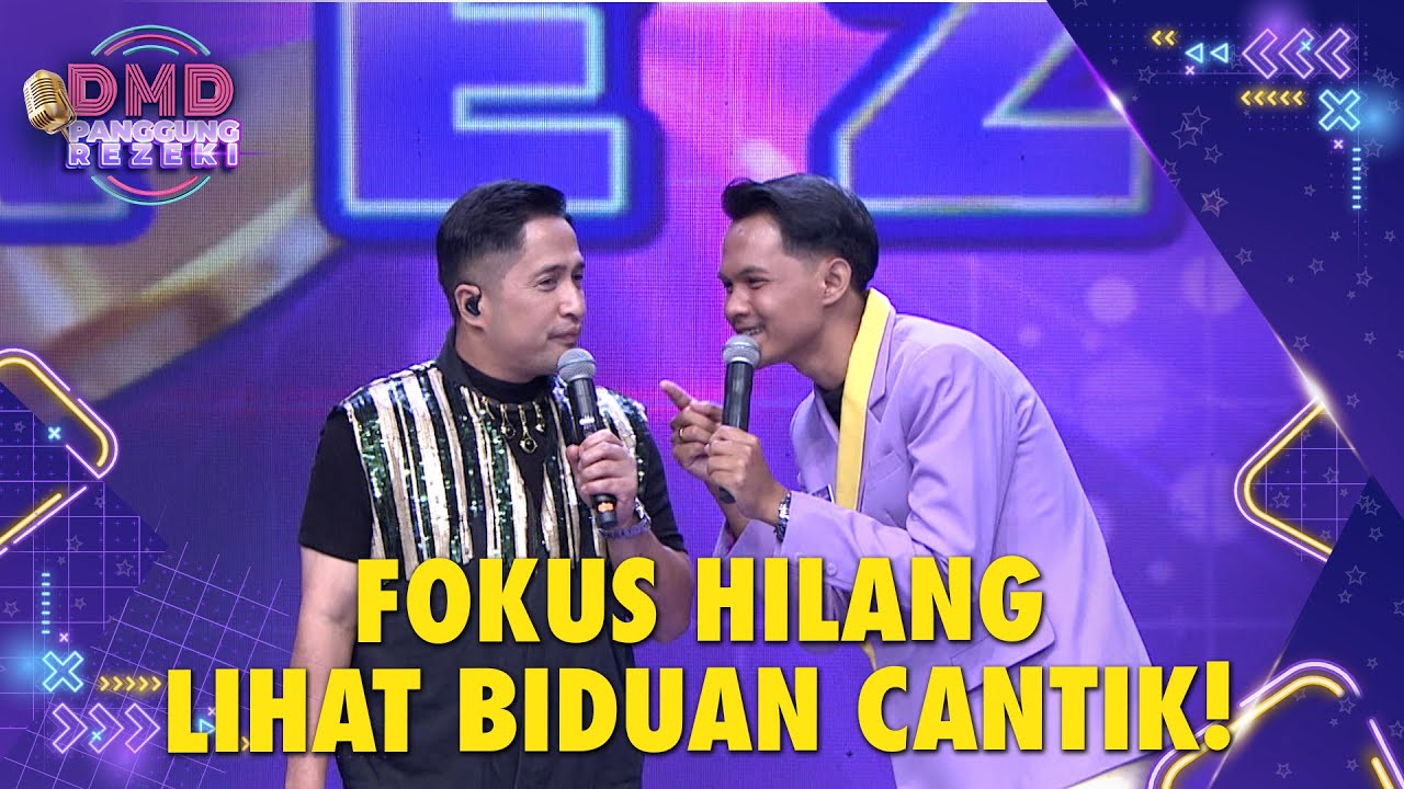 Tak Bisa Fokus! Reaksi Lucu Riki Melihat Biduan Cantik 😎🎤 | DMD PANGGUNG REZEKI