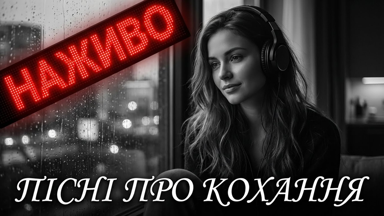 💛 Українська музика для закоханих | LIVE | #українськіпісні #прямийефір
