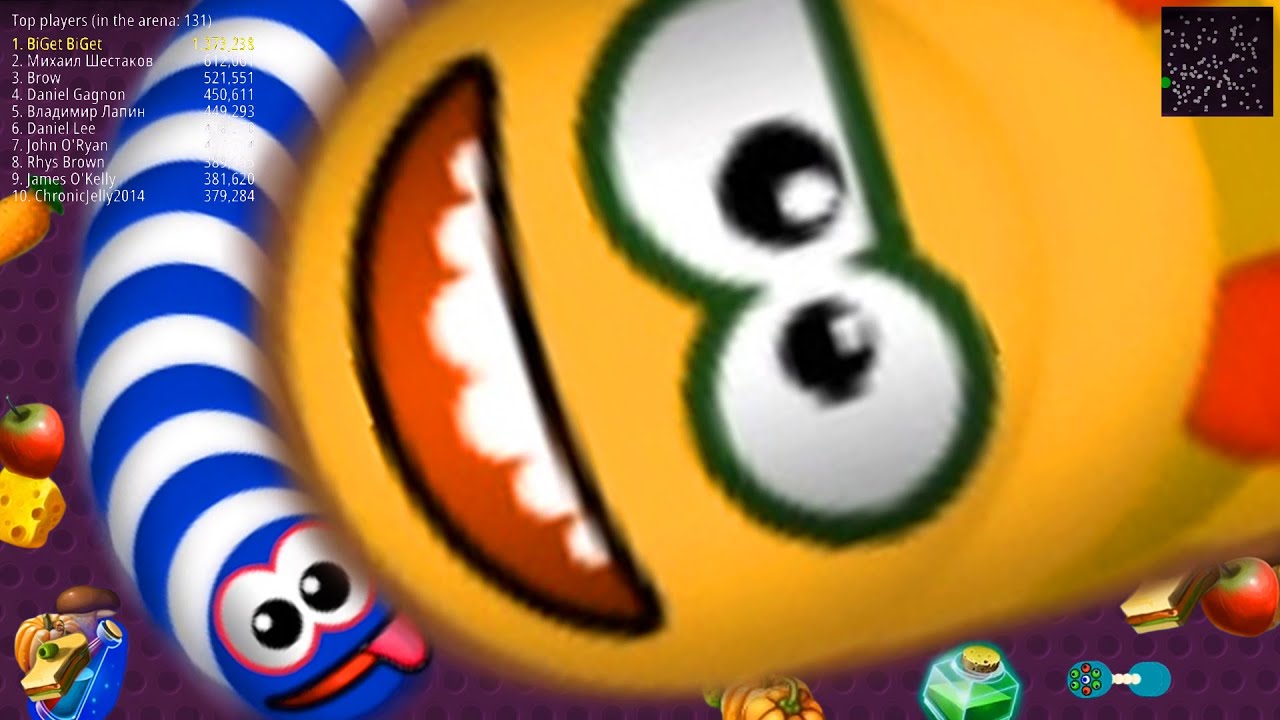 WormsZone.io Best Pro Slither Snake Top 01 /World Record Epic WormsZoneio Gameplay Moments #82