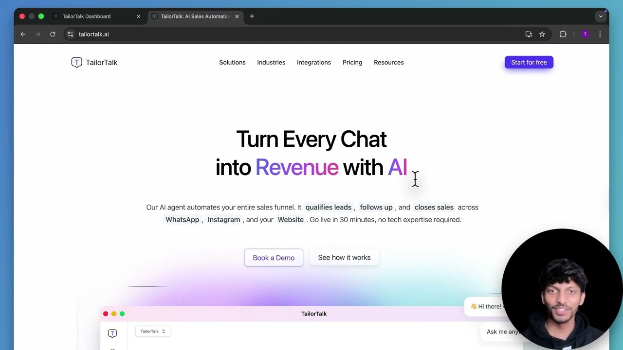 TailorTalk: Build a Hyper Custom Fully Automated AI Employee (Complete Tutorial)