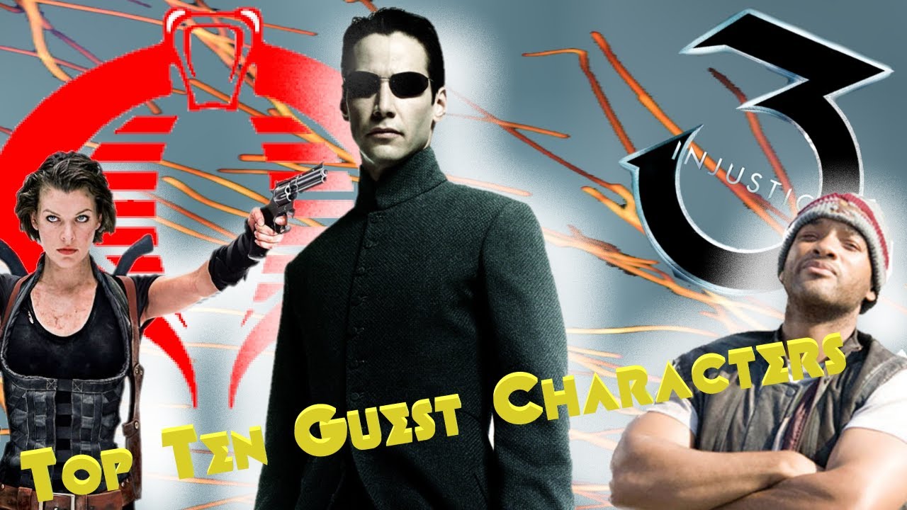 Top Ten Guest Characters for Injustice 3
