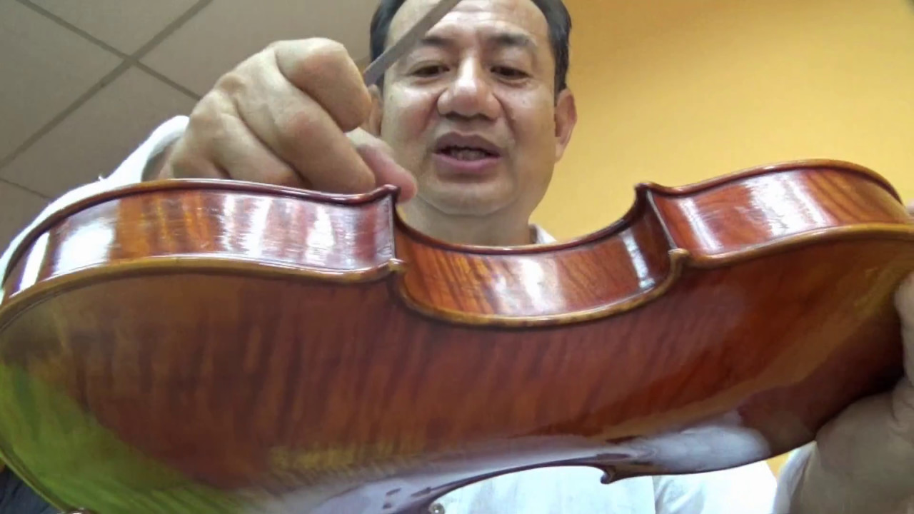 Violin Bridge Position 2, Malaysia Sound Workshop 2017