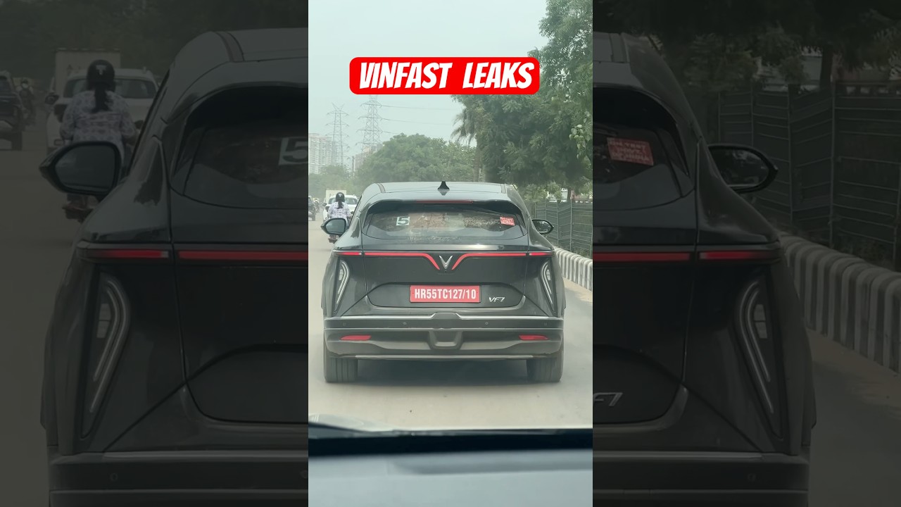 Vinfast vf7 leaks 😱| vinfast india #vinfast  #vf7
