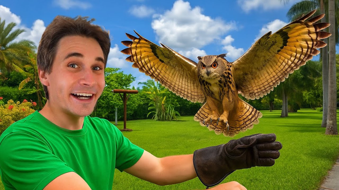 TRAINING My EAGLE OWL…Will He ATTACK?!