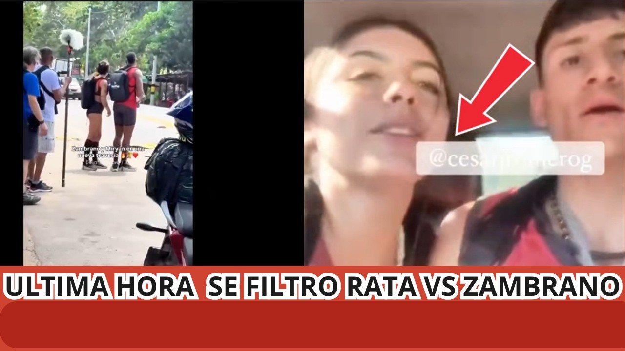 VIRAL ¡SIN DINERO Y SIN AYUDA! LA MISIÓN IMPOSIBLE DE RATA Y ZAMBRANO ANTES DE LA GRAN FINAL