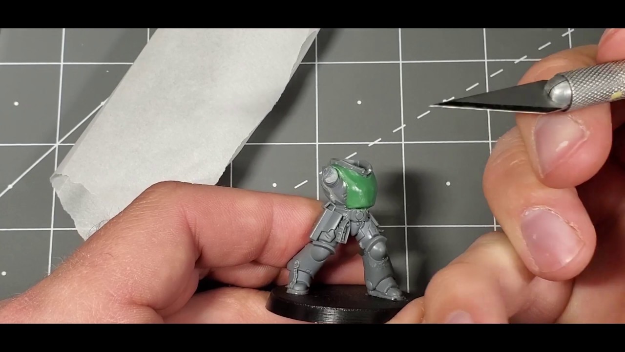 Sculpting Basic Cloth For Tabletop Minis, PT 1