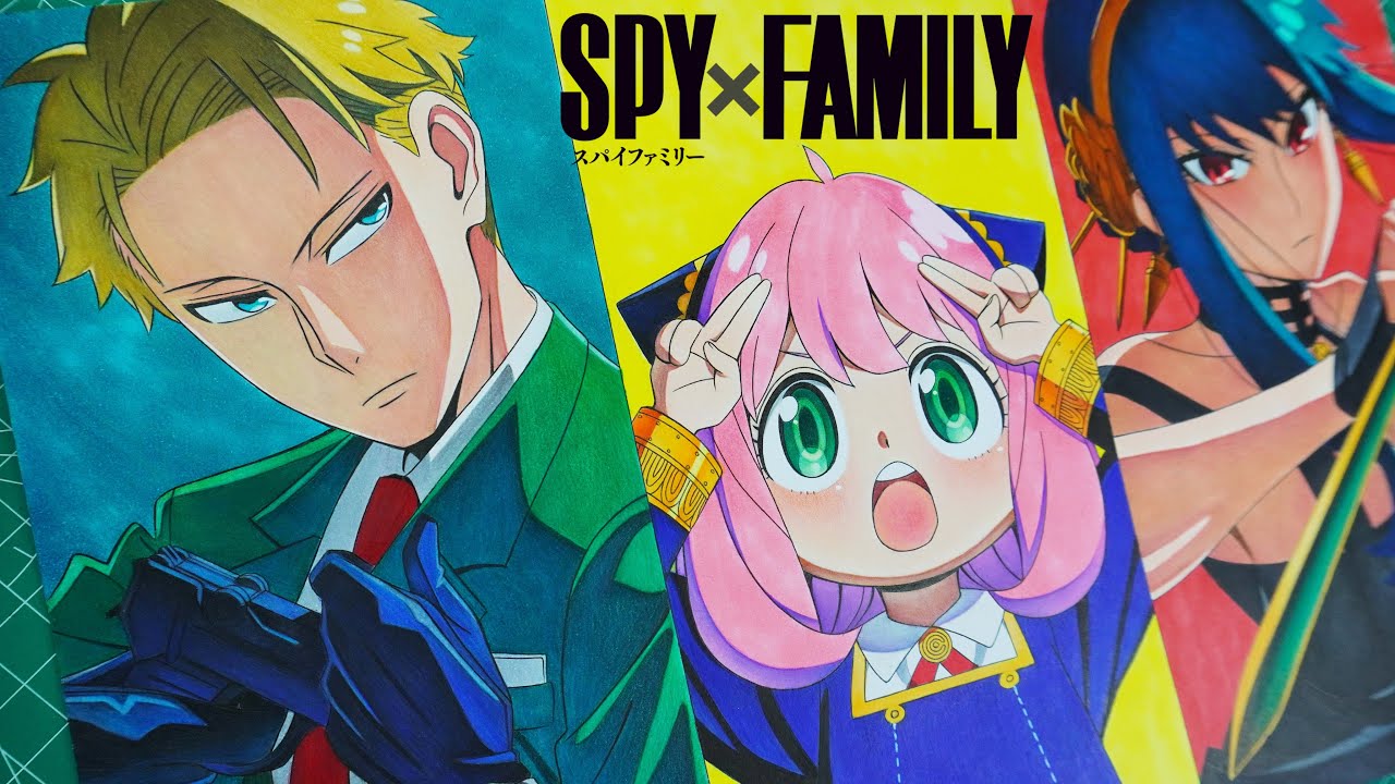 DRAWING - Spy X Family | Loid Anya and Yor