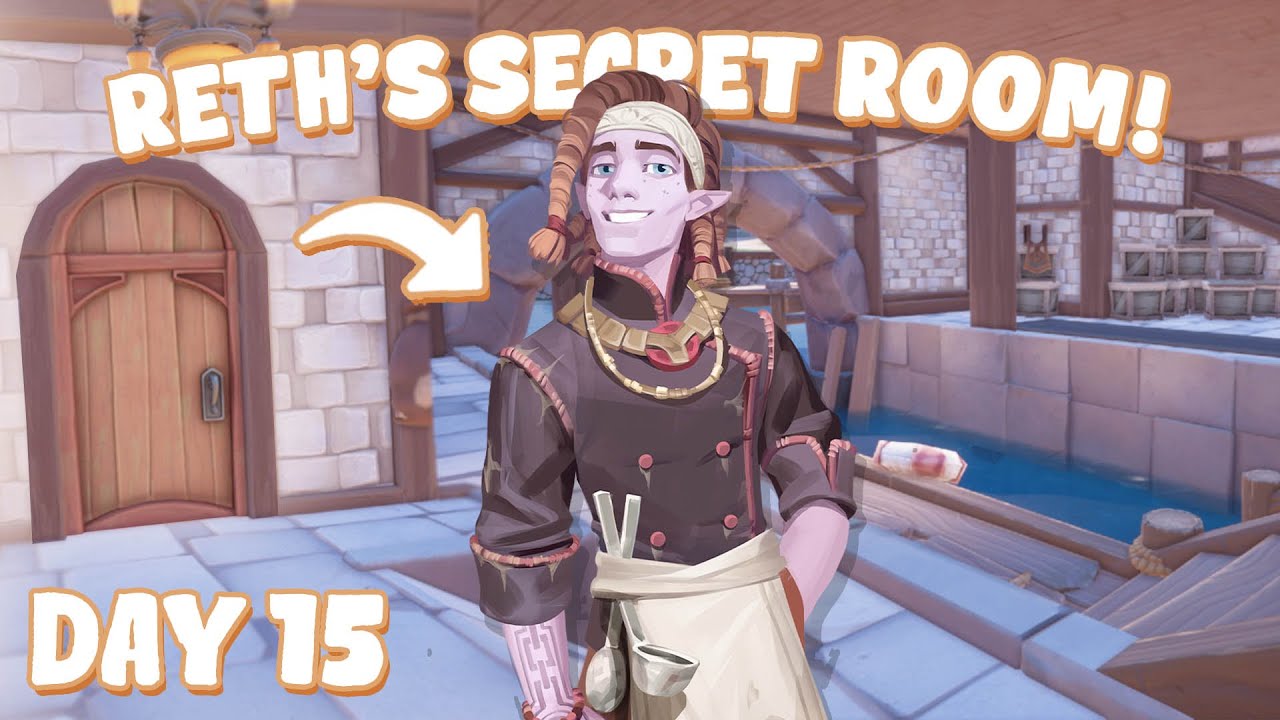 Reth Has A Secret Room?! - EP 15 (Let's Play Palia)