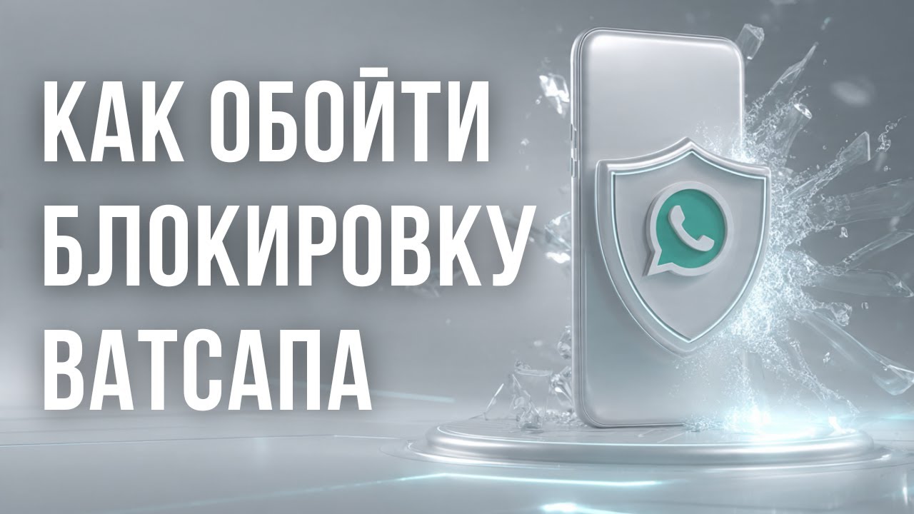 КАК ОБОЙТИ БЛОКИРОВКУ WhatsApp [три способа]