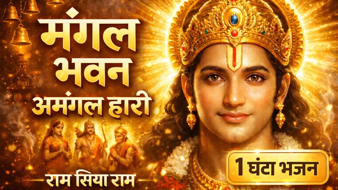 मंगल भवन अमंगल हारी | Ramayan Chaupai | Ram Siya Ram Lofi | 1 Hour Peaceful Bhajan | Ananta Rhythm 
