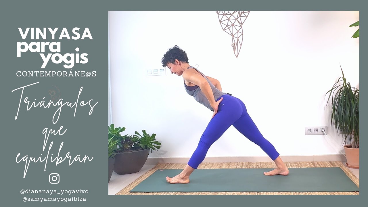 Vinyasa para cultivar energía con triángulos que equilibran - 30 minutos