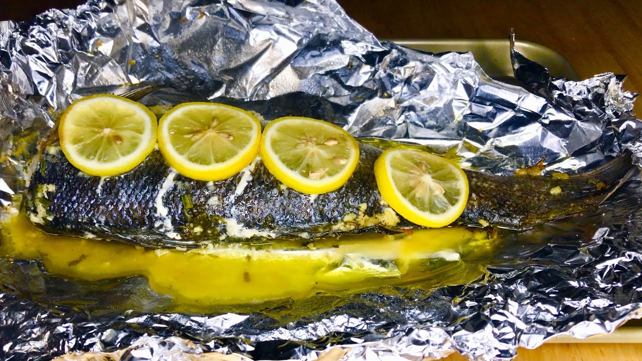 Super Easy Oven Baked Branzino Fish | Сочная Рыба Сибас в Духовке за 30 минут