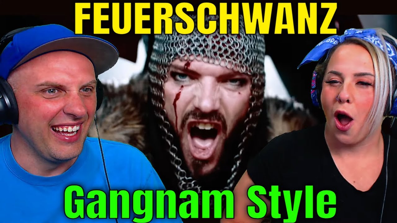 Reaction To FEUERSCHWANZ - Gangnam Style (PSY Cover) (Official Video) | Napalm Records