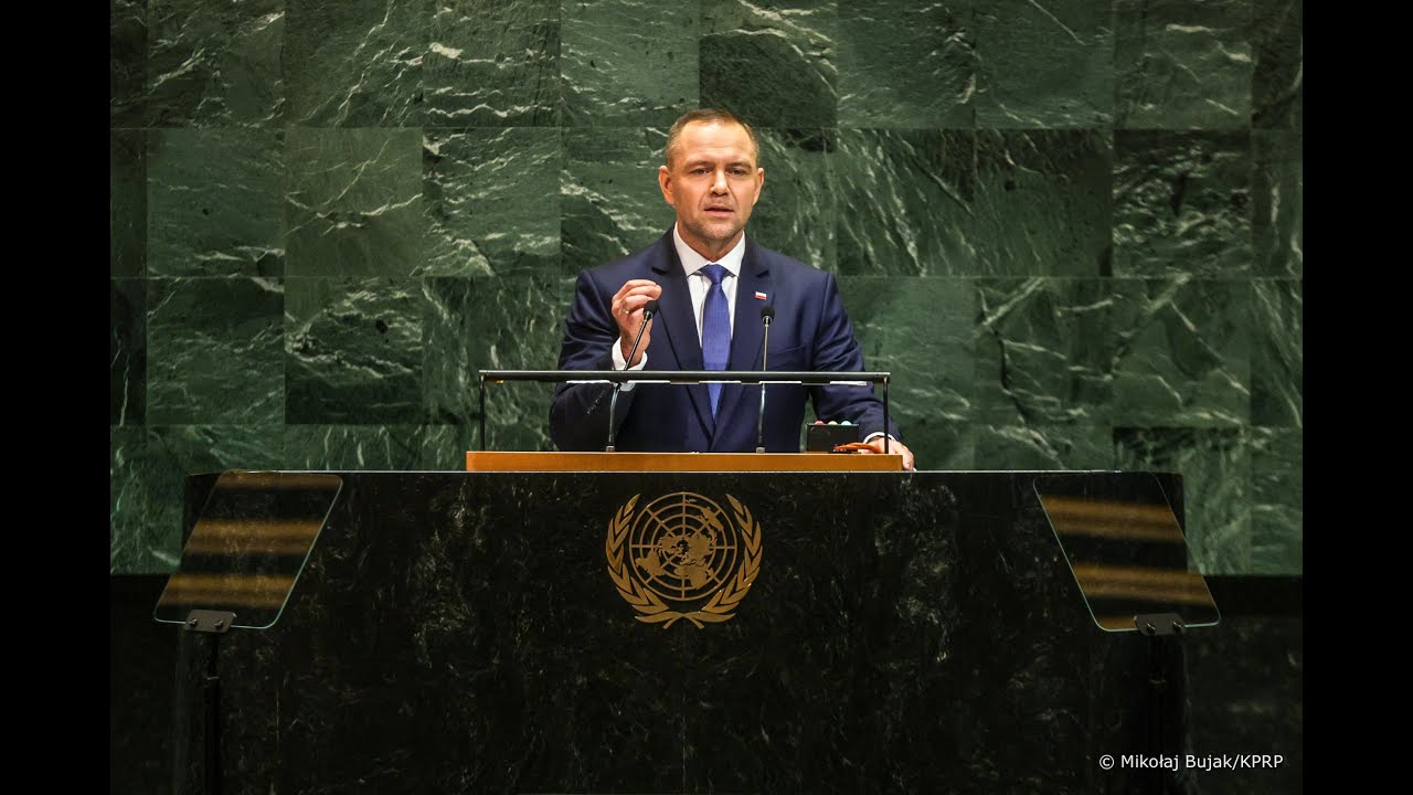 Wystąpienie Prezydenta RP podczas debaty generalnej 80. sesji Zgromadzenia Ogólnego ONZ
