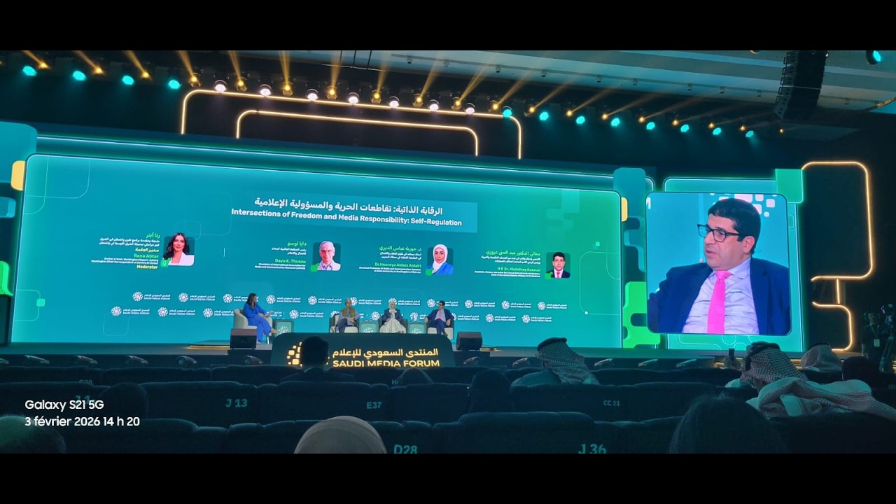 حوار خاص لـ #العربية مع المفكر والكاتب المغربي د. عبدالحق عزوزي على هامش #المنتدى_السعودي_للإعلام