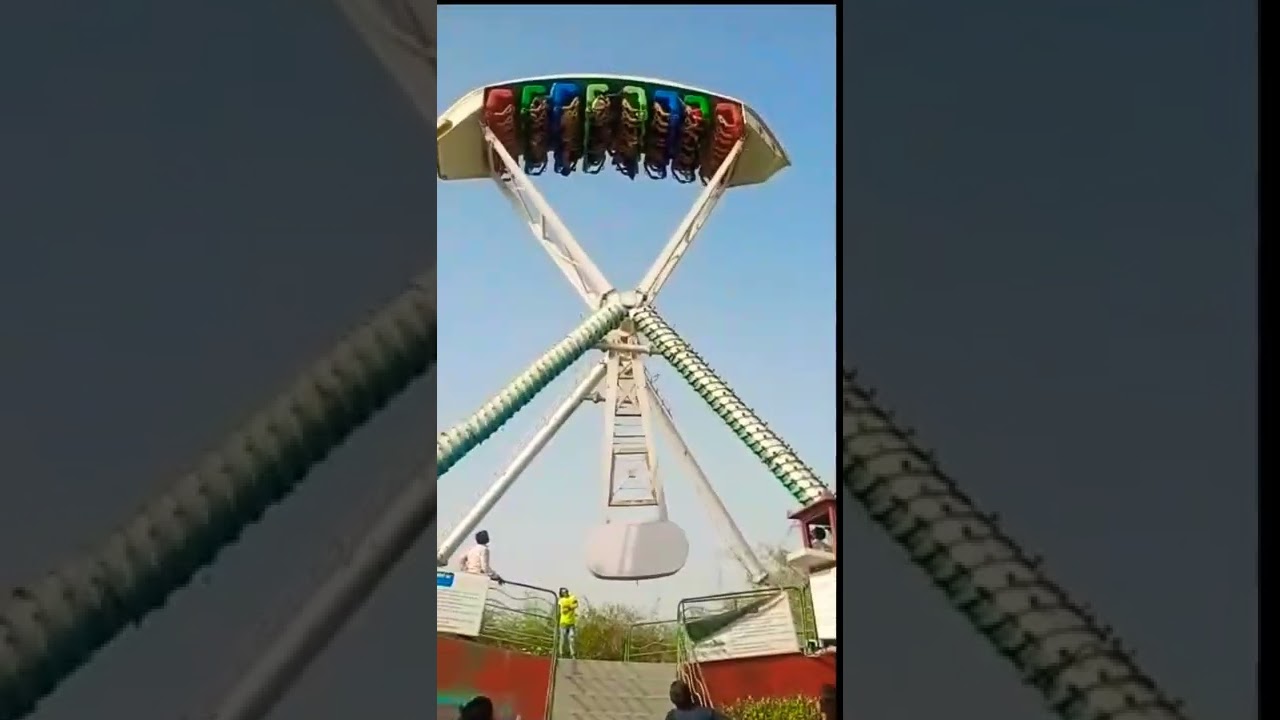 360 Degree ride ll Anandi magic world ll #lucknow #waterpark #ride #360video