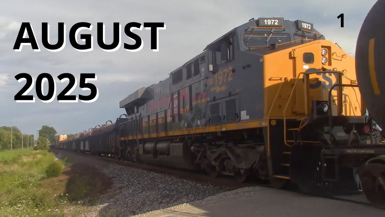 Trains of August 2025 [PART 1]