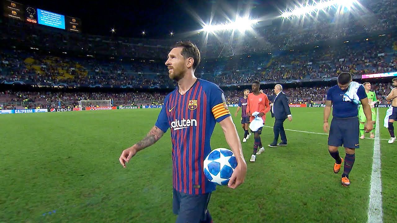 Lionel Messi HAT-TRICK vs PSV (Home) UCL 2018/19 | HD 1080i
