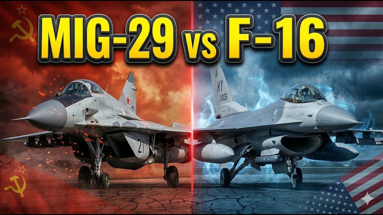MiG-29 vs. F-16: Das Duell der Legenden | Dokumentation