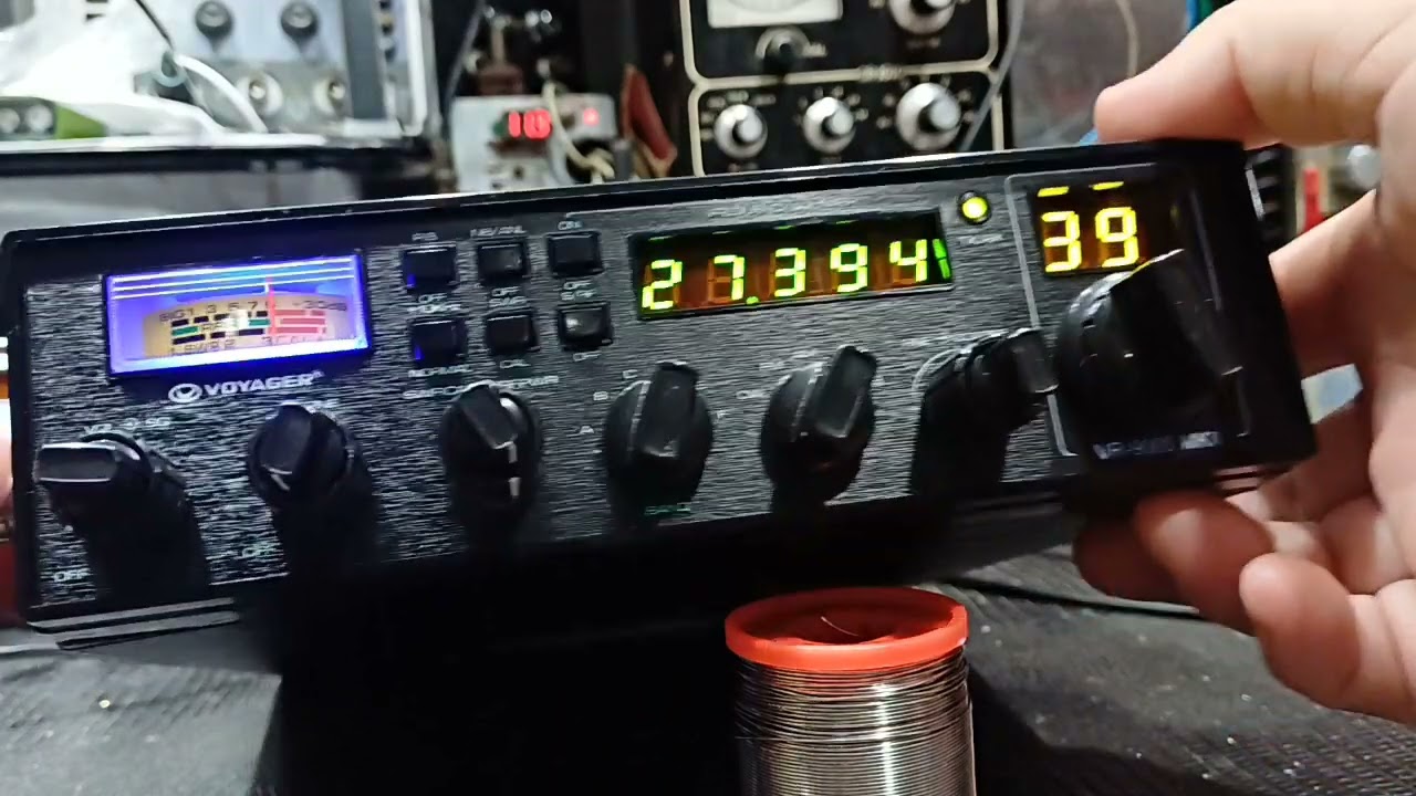 Teste de tx e rx com voyager vr 9000mkII,,,
