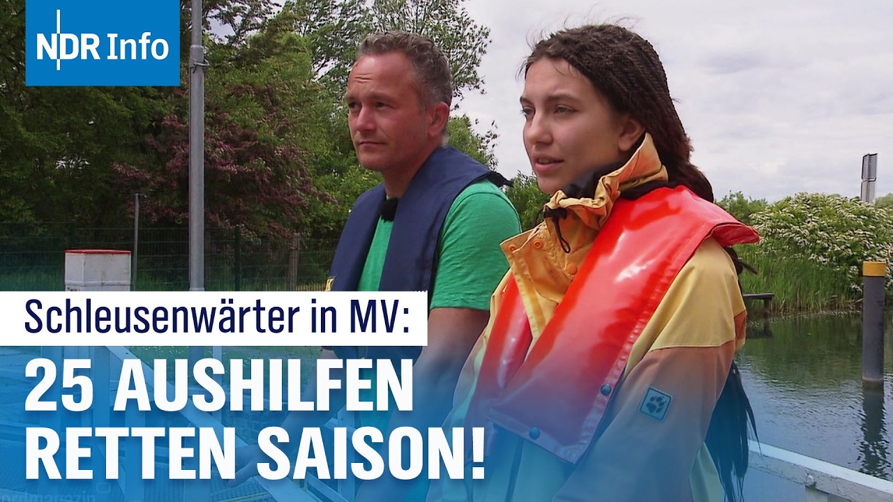 25 Helden am Wasser! Saisonstart an der Mecklenburgischen Seenplatte gerettet | NDR Info