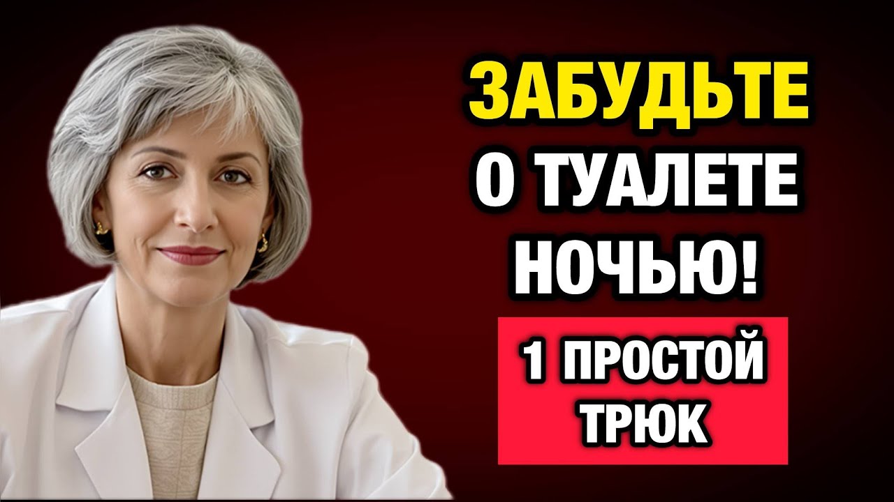 Всю ночь без подъёмов! Старый рецепт врача, который возвращает телу сон.