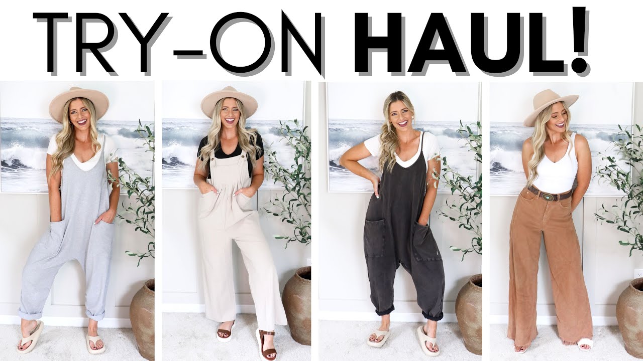 DESIGNER CLOTHING DUPES || CAPSULE WARDROBE TRY ON HAUL || FREE PEOPLE || AMAZON FASHION