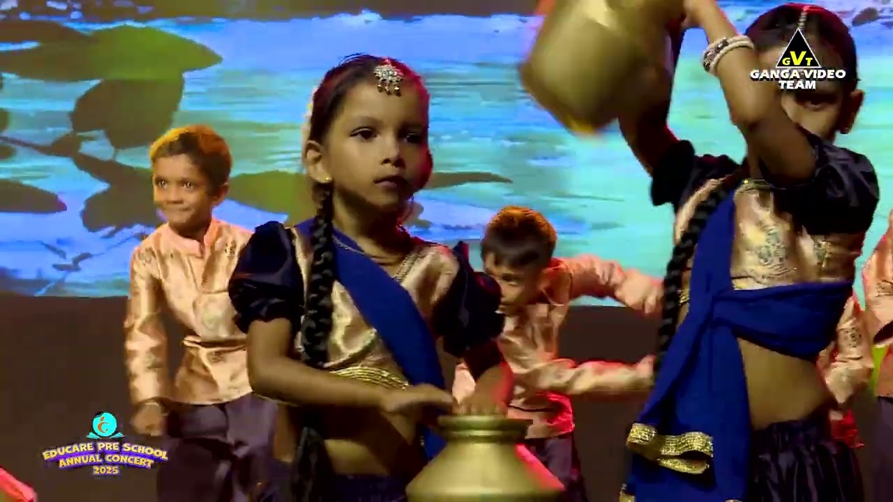 EDUCARE PRESCHOOL GANEMULLA-CONCERT 2025-Tamil Dance