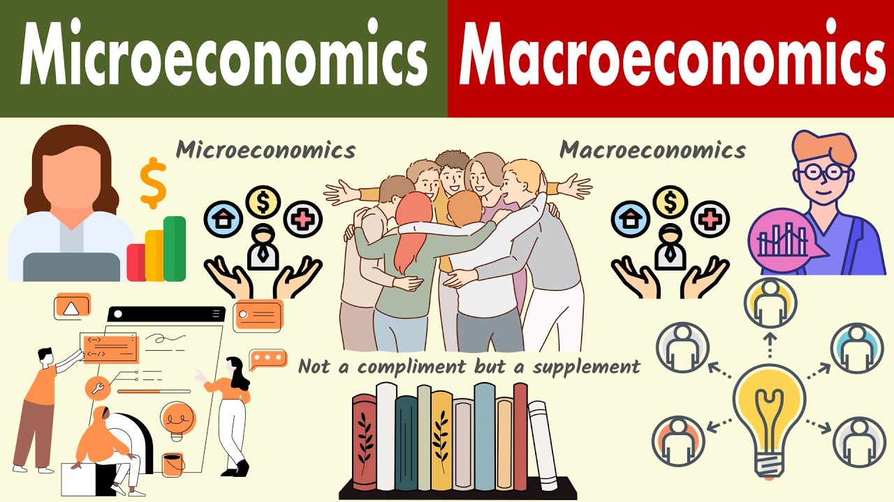 Microeconomics vs. Macroeconomics - Concept, Difference, Micro & Macro Economic Interdependence.