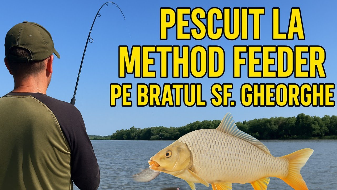 Pescuit La Method Feeder Pe Bratul Sf. Gheorghe #fishing #fish #feeder