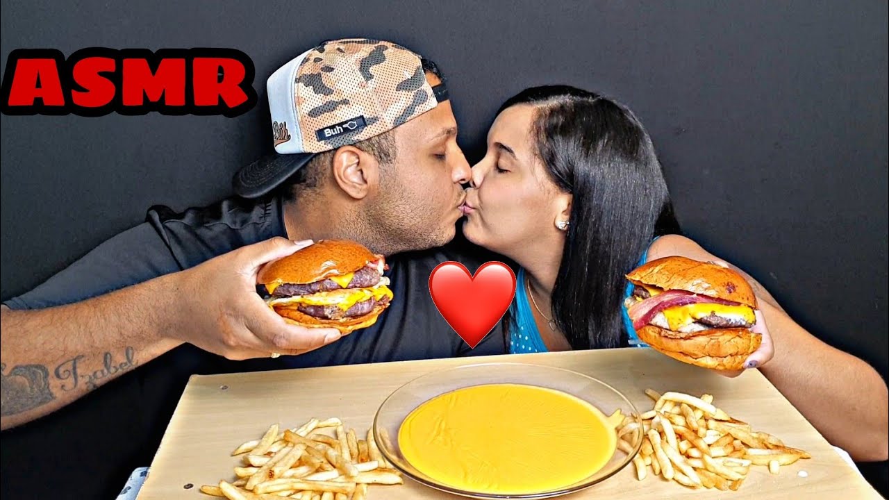 ASMR COMIDA - DOUBLE CHEESE BACON E MOLHO DE QUEIJO (MUKBANG) BRAZILIAN FOOD SHOW #LUCASASMR