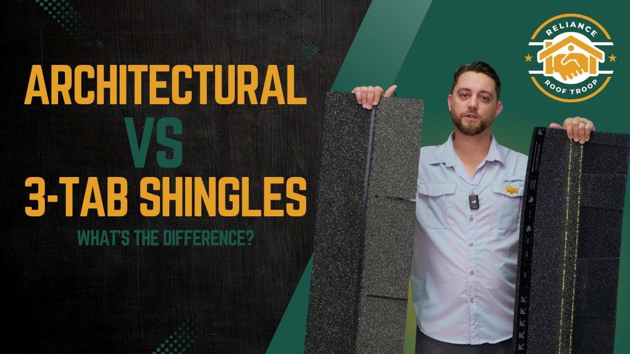 Architectural vs. 3-Tab Shingles: What's the Difference?