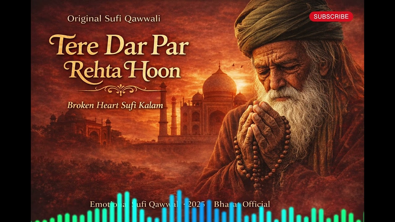 Tere Dar Par Rehta Hoon | Emotional Sufi Qawwali 2025 | Heart Touching Kalam | Bharat Official