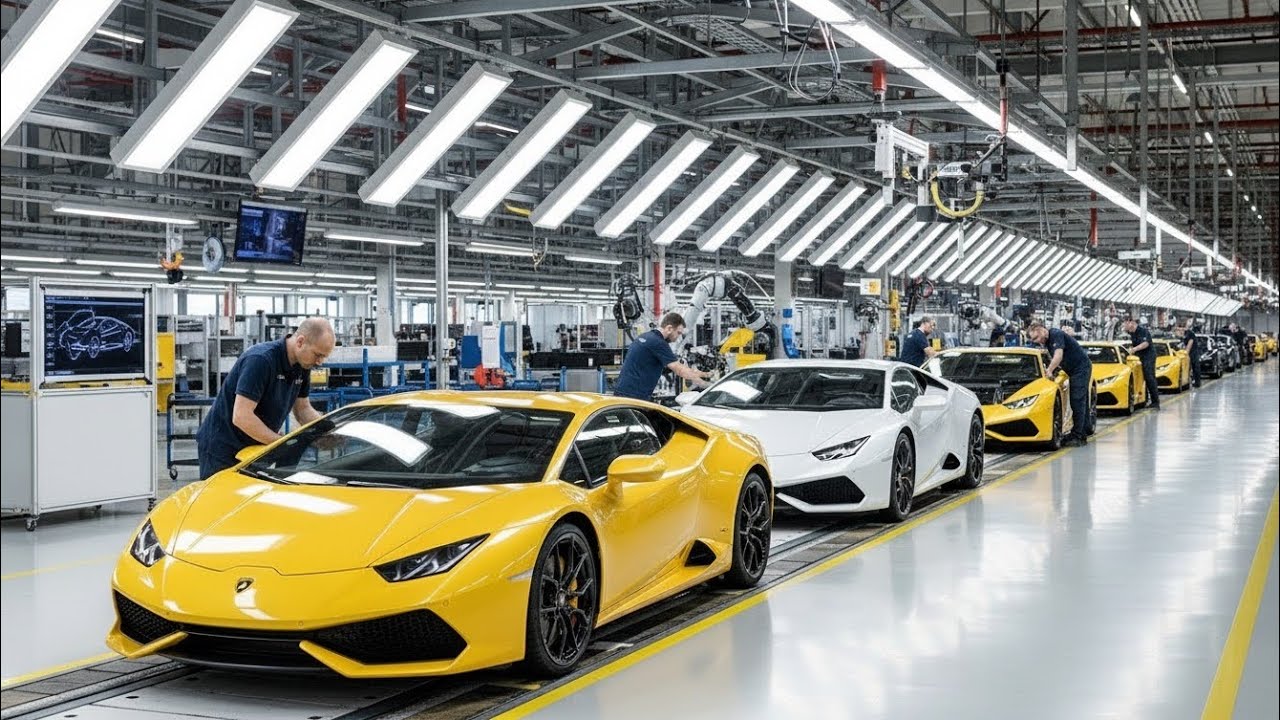 Inside Lamborghini Factory | How a Lamborghini Is Made Step by Step
