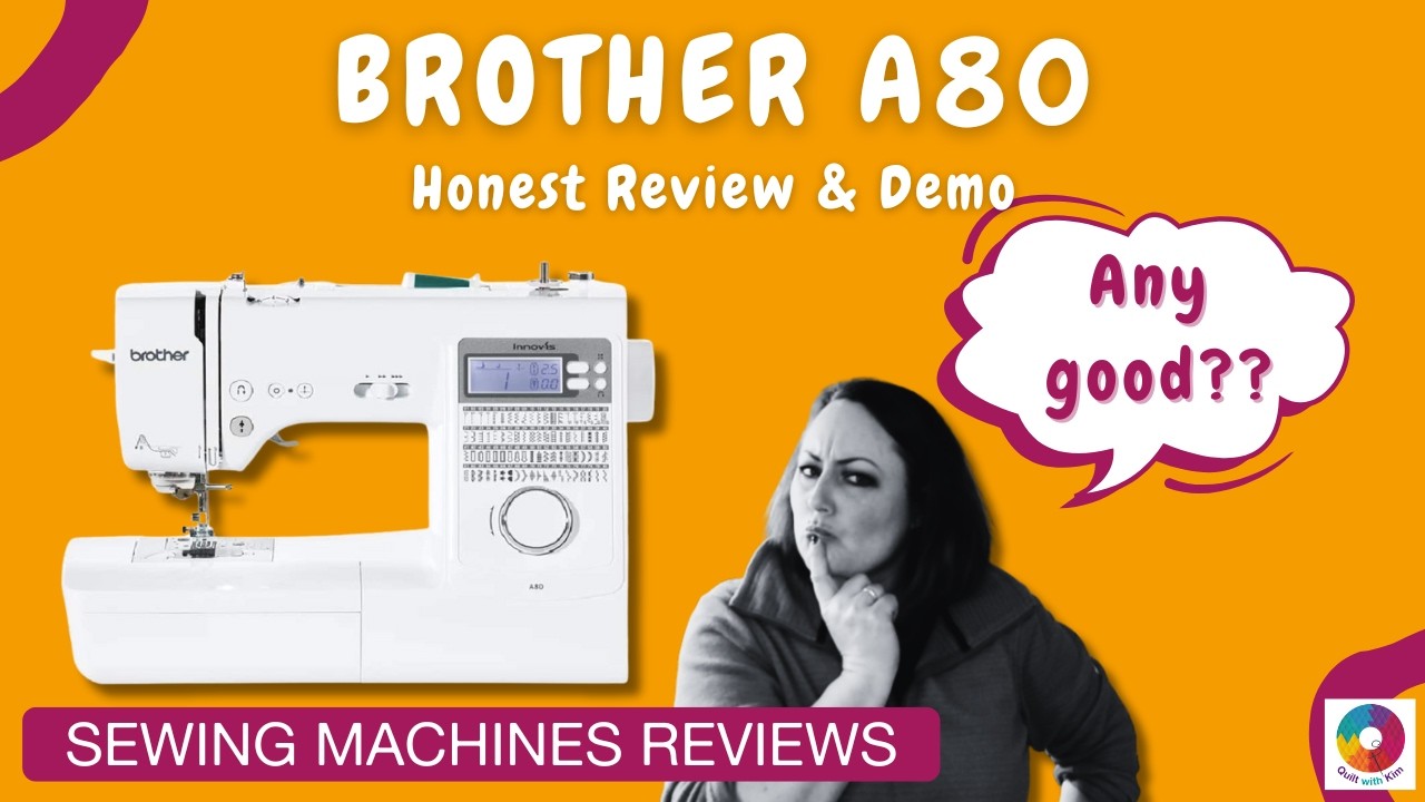 Brother Innovis A80 — лучшая швейная машина для начинающих?