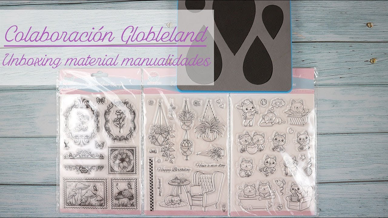 Unboxing material de manualidades agosto 2022 (colaboración con Globleland)