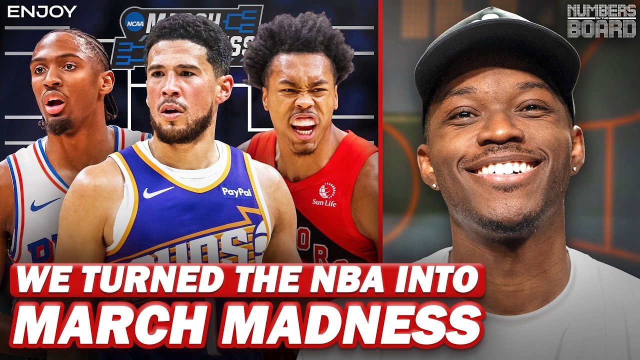 We Turned The NBA Into March Madness | Numbers On The Board
