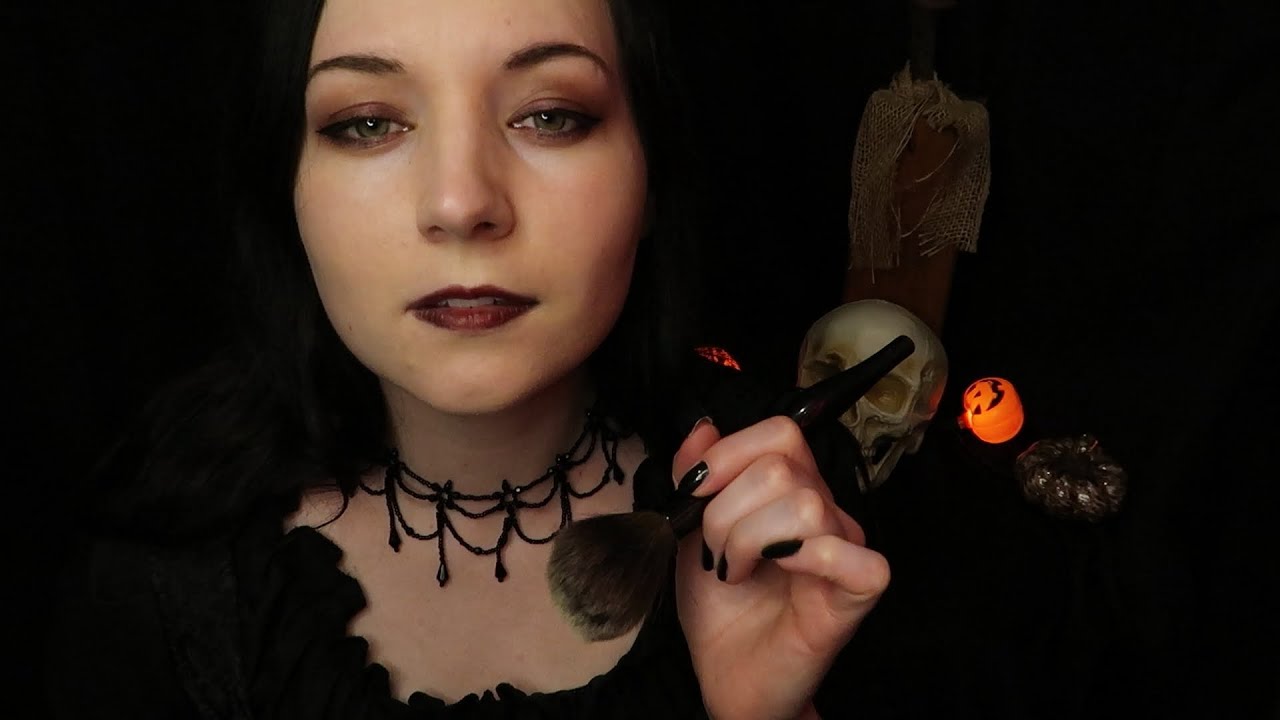 ASMR Makeup ⭐ Vampire Roleplay ⭐ Halloween ⭐ Soft Spoken ⭐ Hand Movements ⭐ Personal Attention
