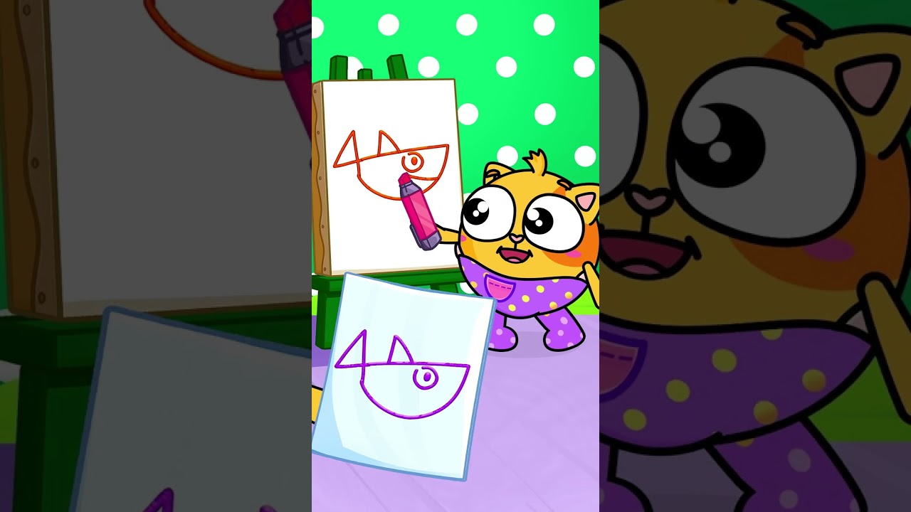 How To Draw A Baby Shark for Kids | Repeat after me! #learnforkids