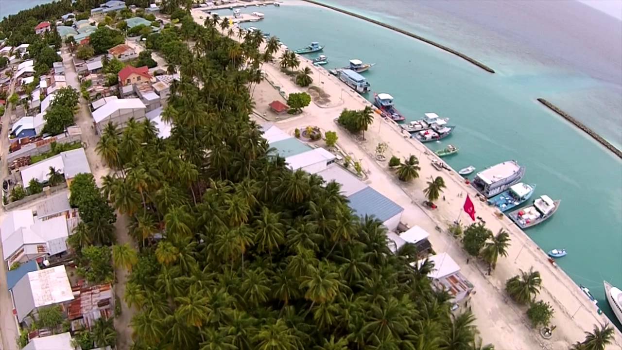 Kudahuvadhoo Aerial View - Maldives