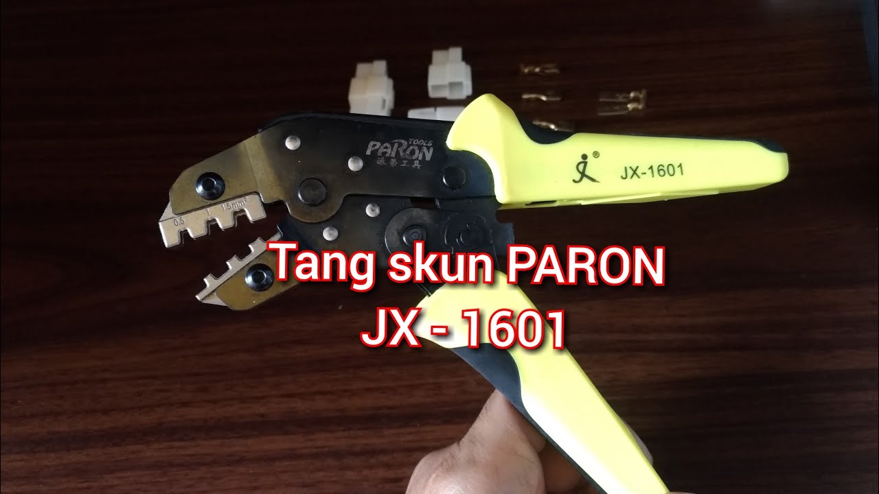 tang paron crimping tools skun female male tang pres tang bertekanan jx1601 sekun