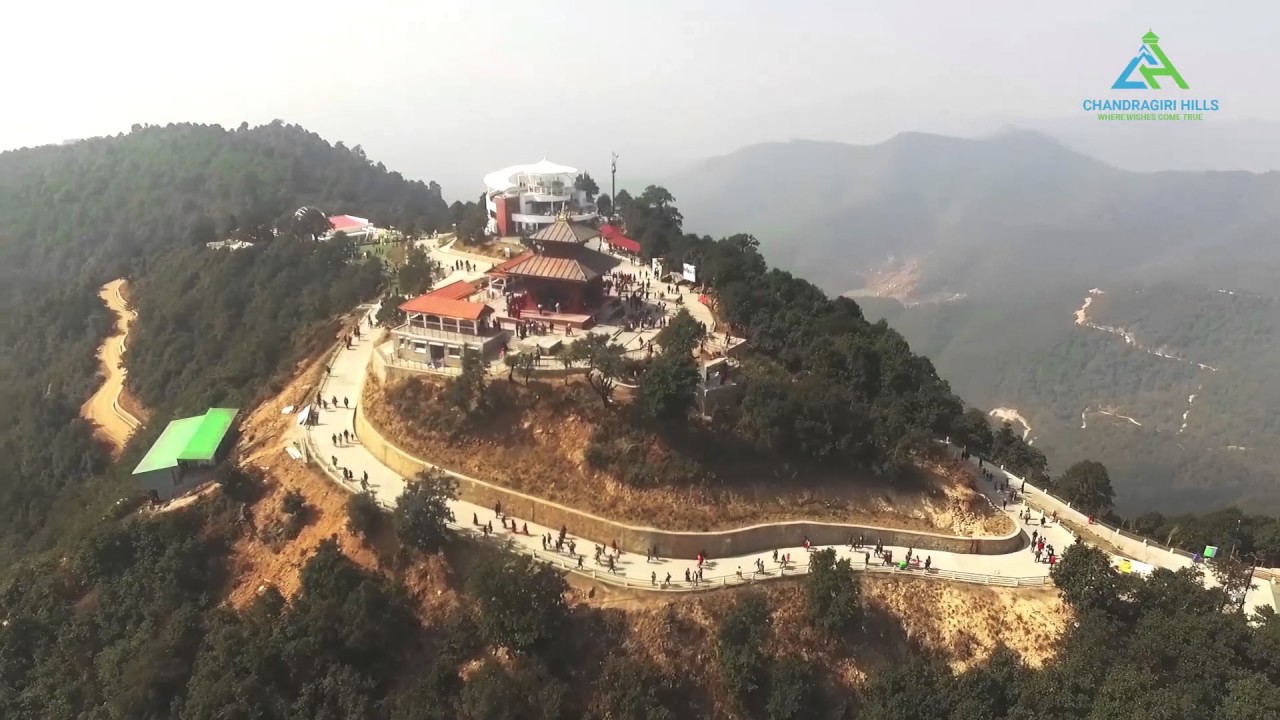 Chandragiri Hills (Aerial view)