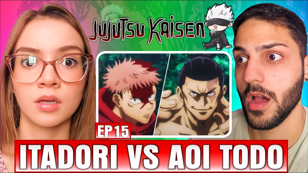(VIRARAM AMIGOS? 😳) Profª de Geografia ASSISTE JUJUTSU KAISEN｜EP 15｜DUBLADO｜REACT